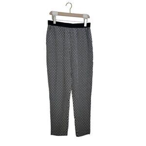 Hoss Intropia Pants Size 38 Small 100% Silk Casual Pull On